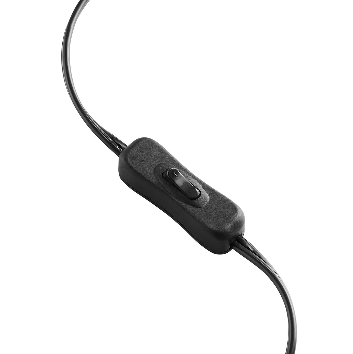 Inline black rocker switch on the lamp cord for simple fingertip lighting control || EEI-7213-TRV || detail_studio