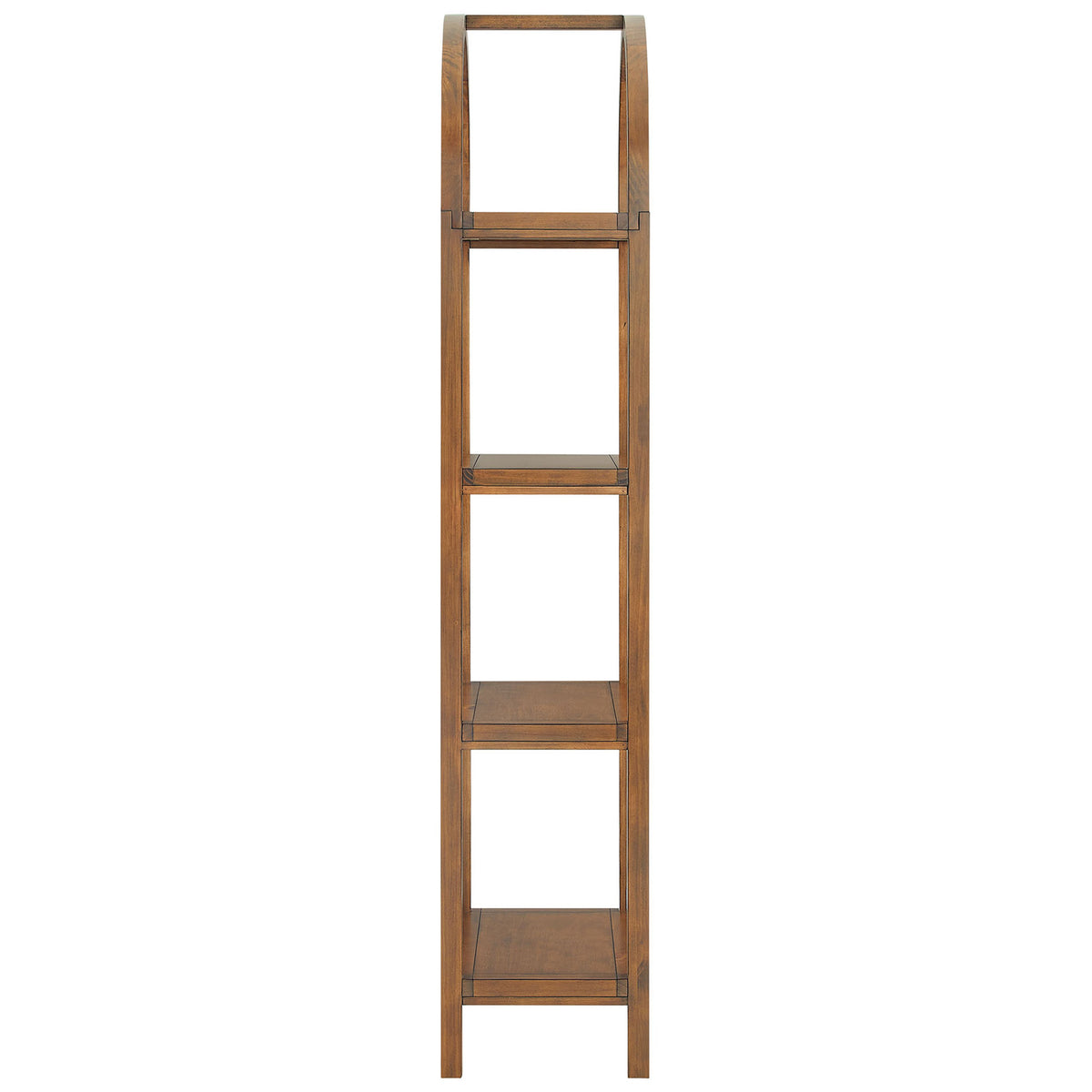 Open-back design and slim frame emphasize the airy, modern profile || EEI-7318-WAL || side_studio