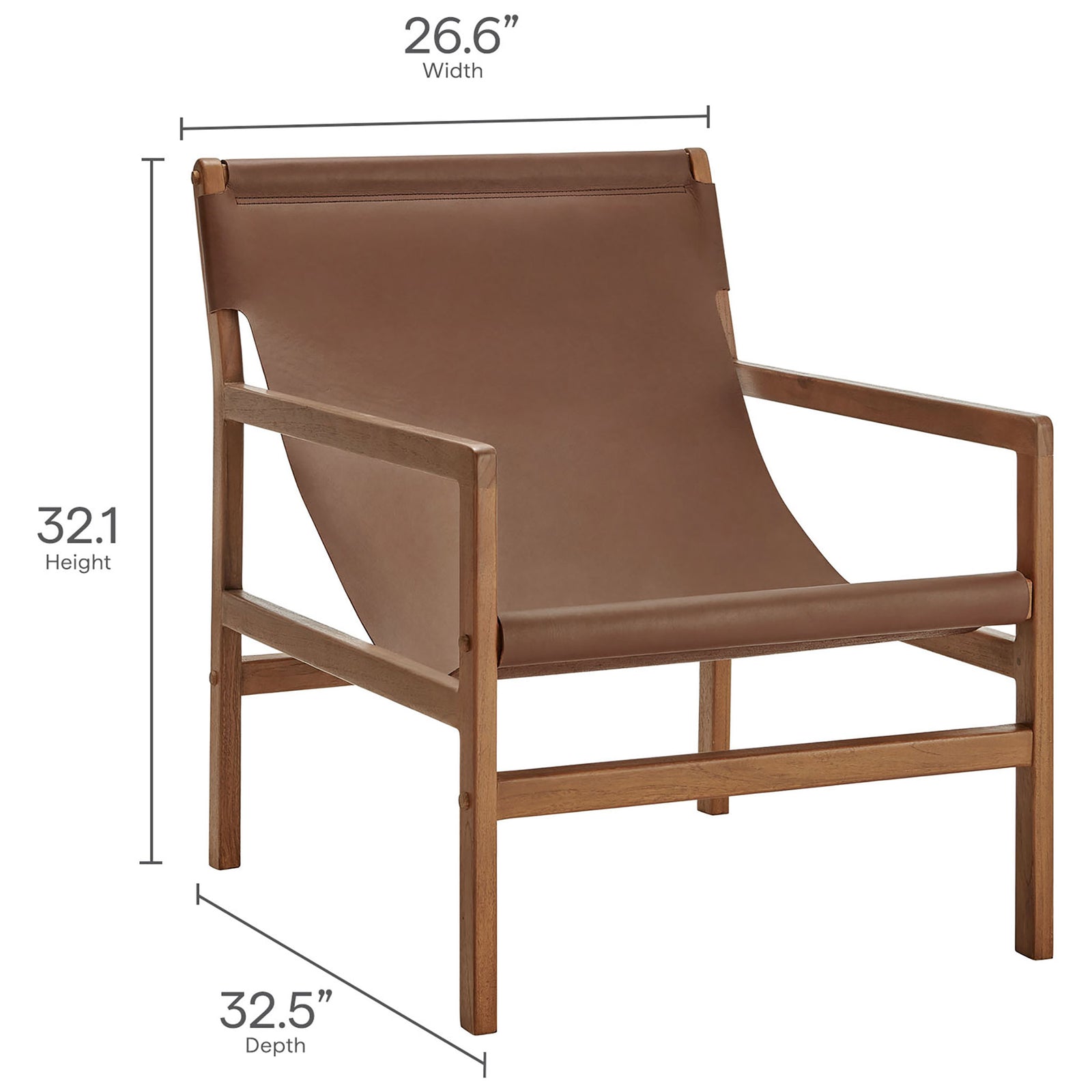 Spacious lounge proportions for laid-back comfort in a compact footprint || EEI-7324-NUT || dimension_studio