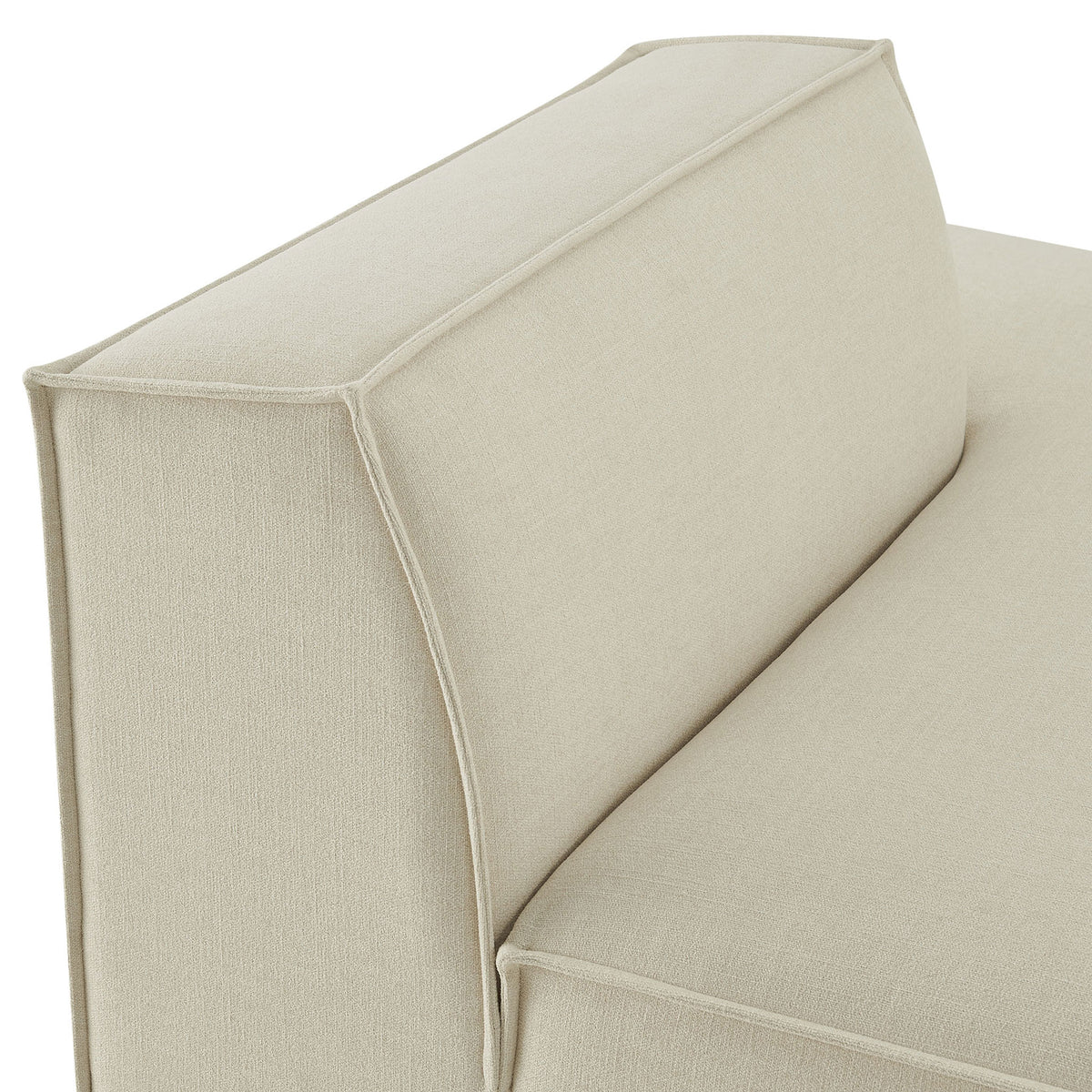 Fine piping and tightly woven upholstery deliver a durable, refined look || EEI-7388-ECR || detail_studio