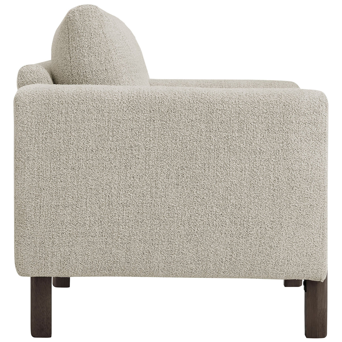 Wide, supportive seat and plush back cushion deliver everyday comfort for reading or unwinding. || EEI-7459-PCH-ESP || side_studio