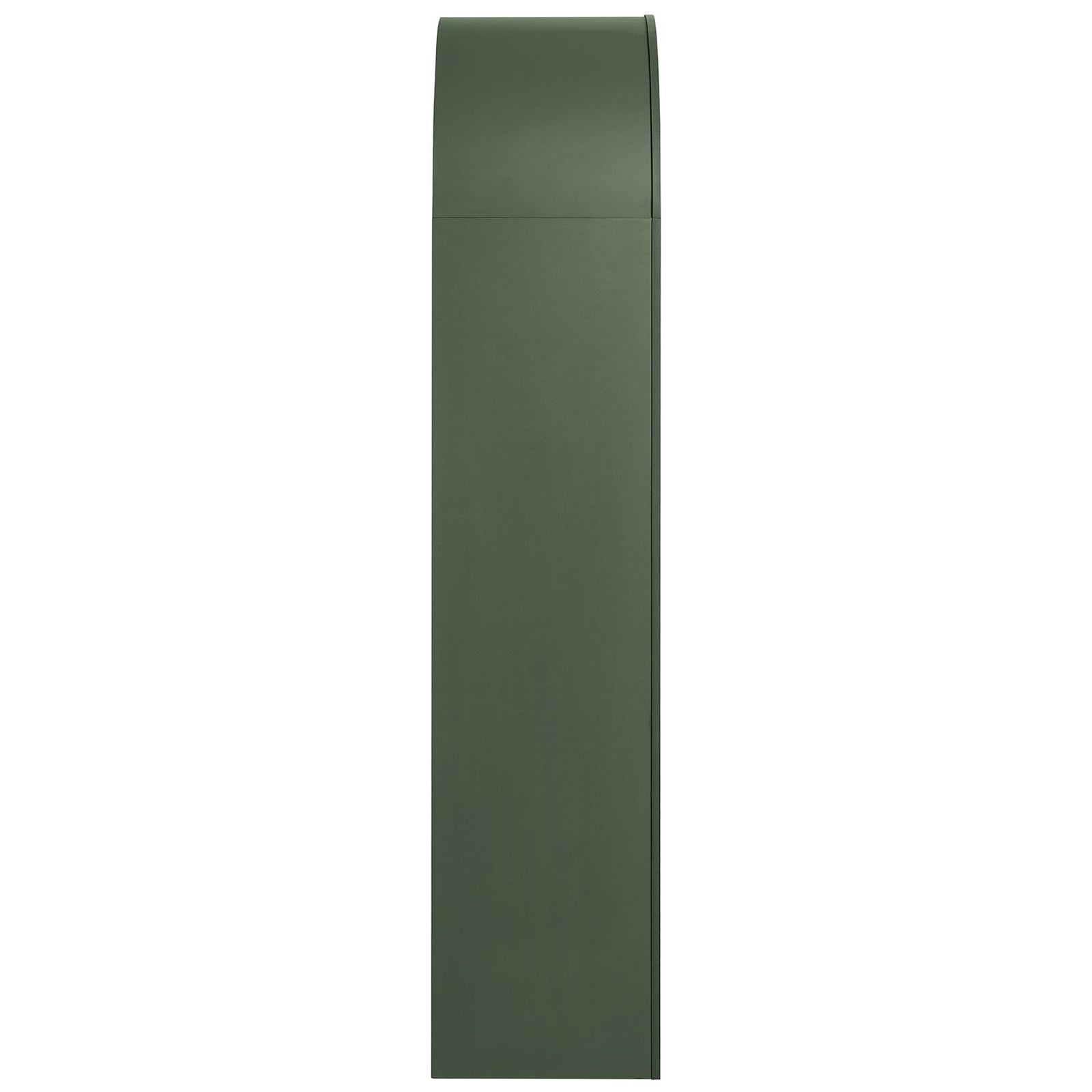 Bold arched frame with smooth green finish and a streamlined silhouette || EEI-7584-GRN-OAK || side_studio