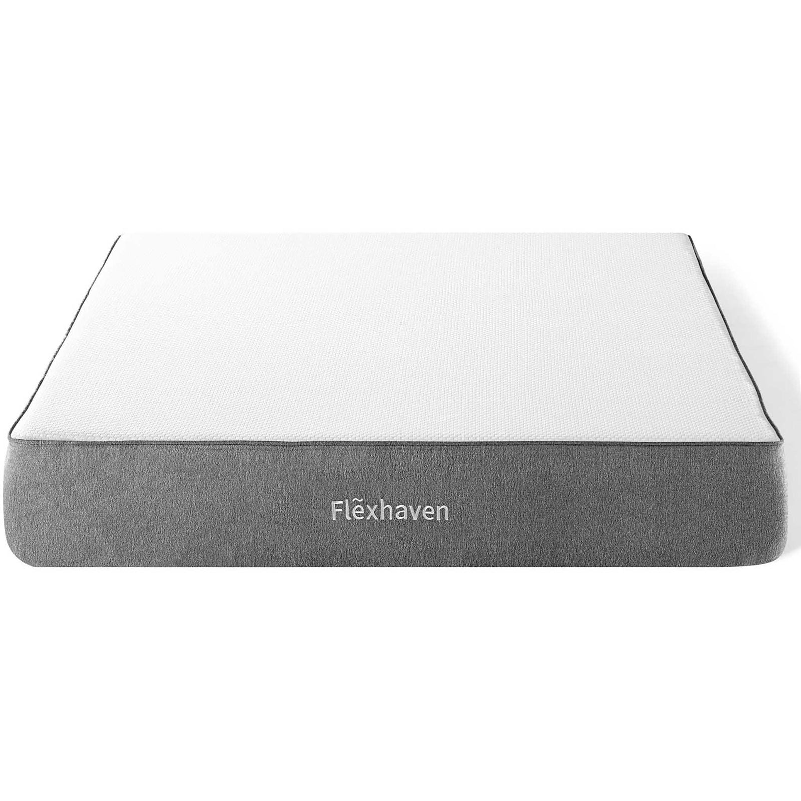 Flexhaven 10" Pressure-Relief Memory Foam Mattress White