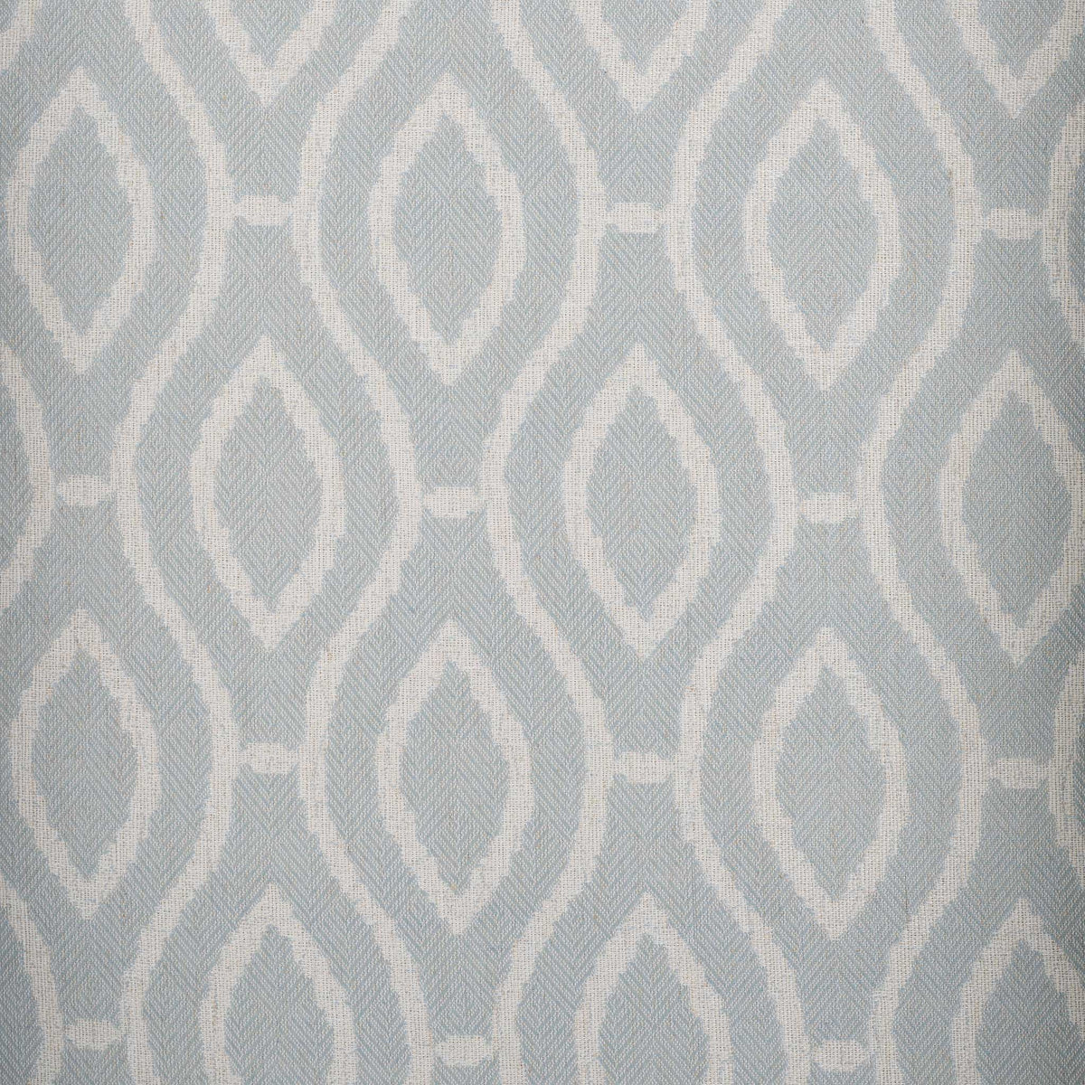 Light blue and ivory woven trellis pattern with subtle herringbone texture || MCR1002G || swatch_studio
