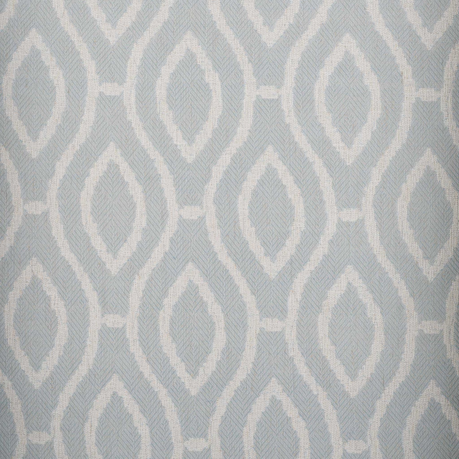Light blue and ivory woven trellis pattern with subtle herringbone texture || MCR1002G || swatch_studio
