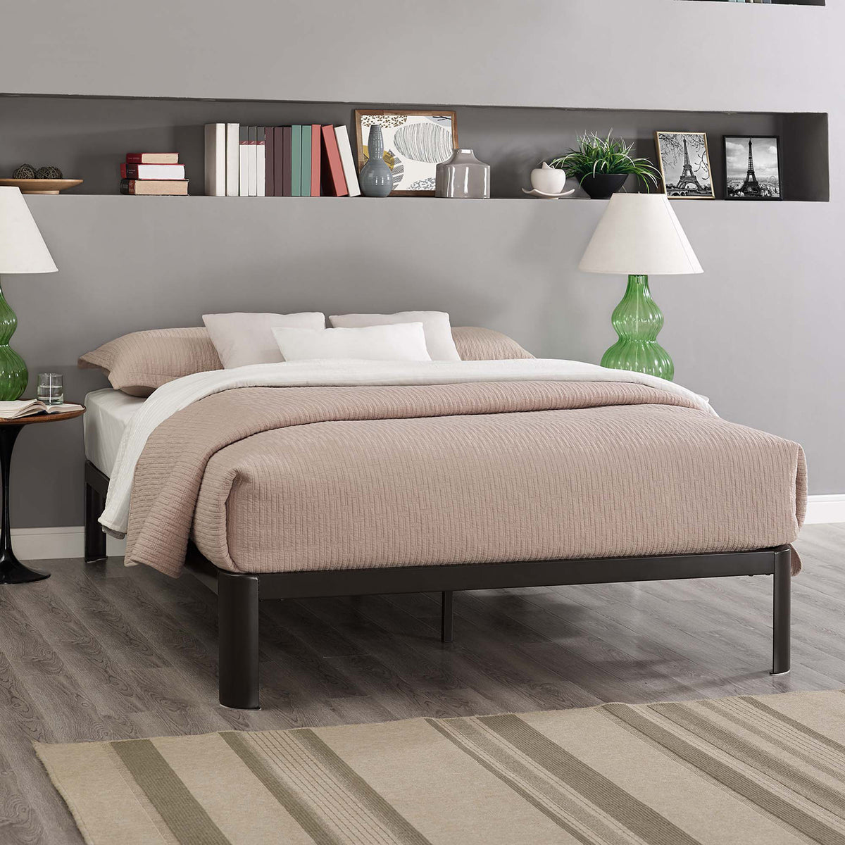 Clavell Bed Brown