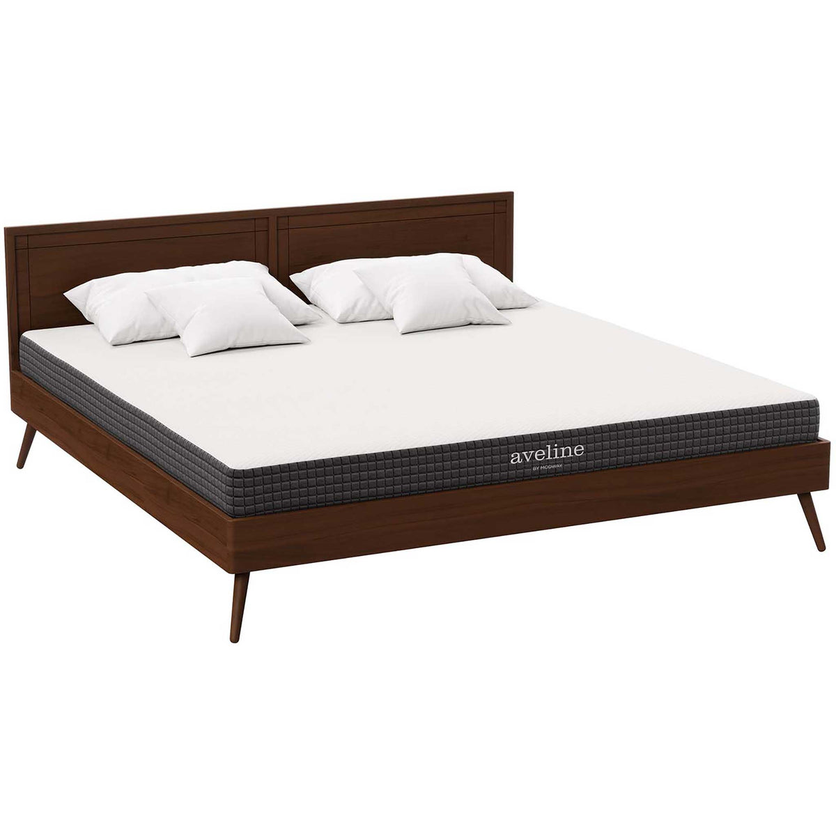 Aveline 6" Gel-Infused Memory Foam Mattress White