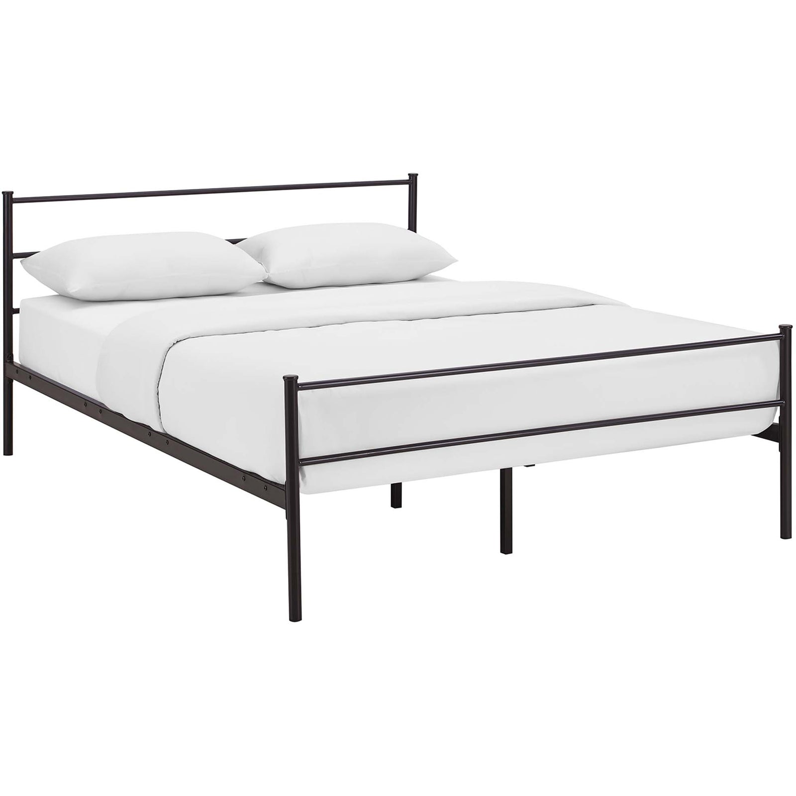 Adalina Bed Frame Brown
