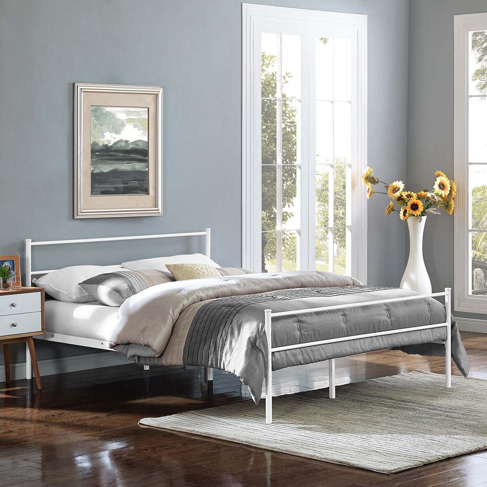 Adalina Bed Frame White