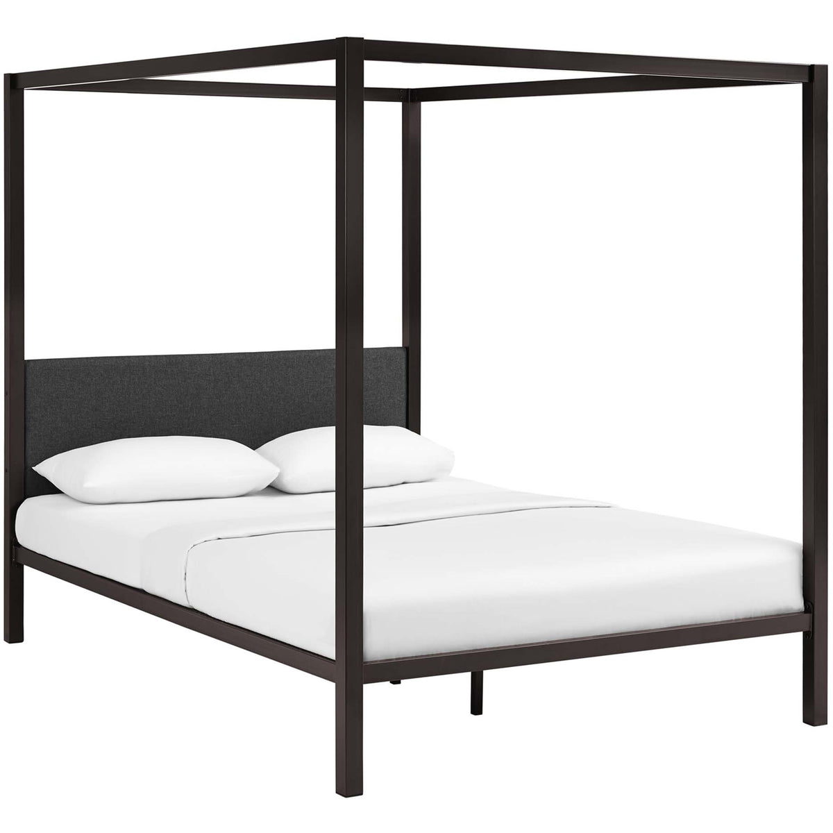 Richard Bed Frame Brown/Gray