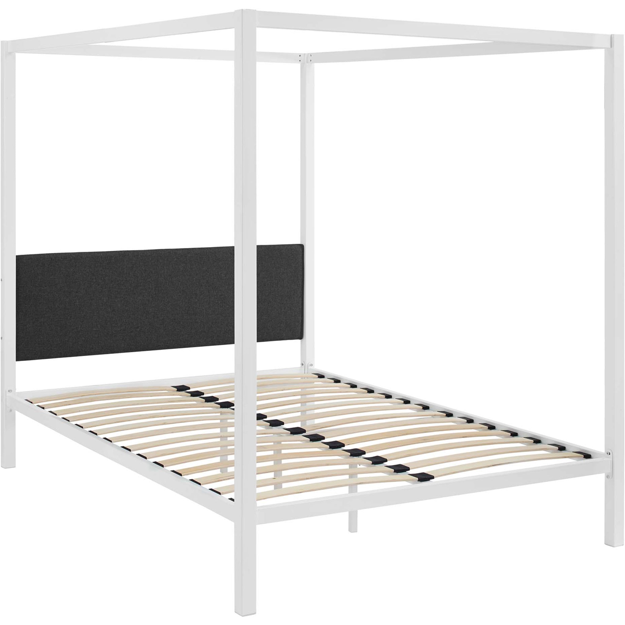 Rainham Bed Frame White/Gray