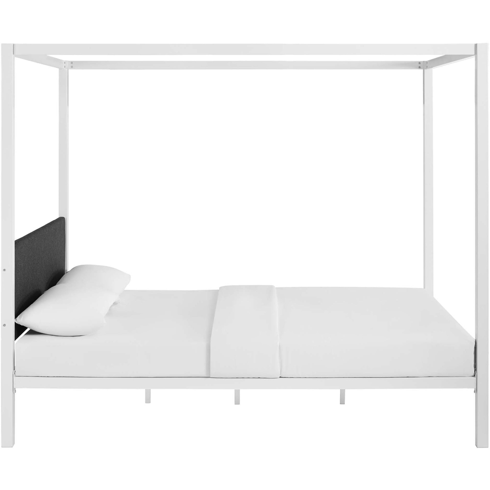 Rainham Bed Frame White/Gray