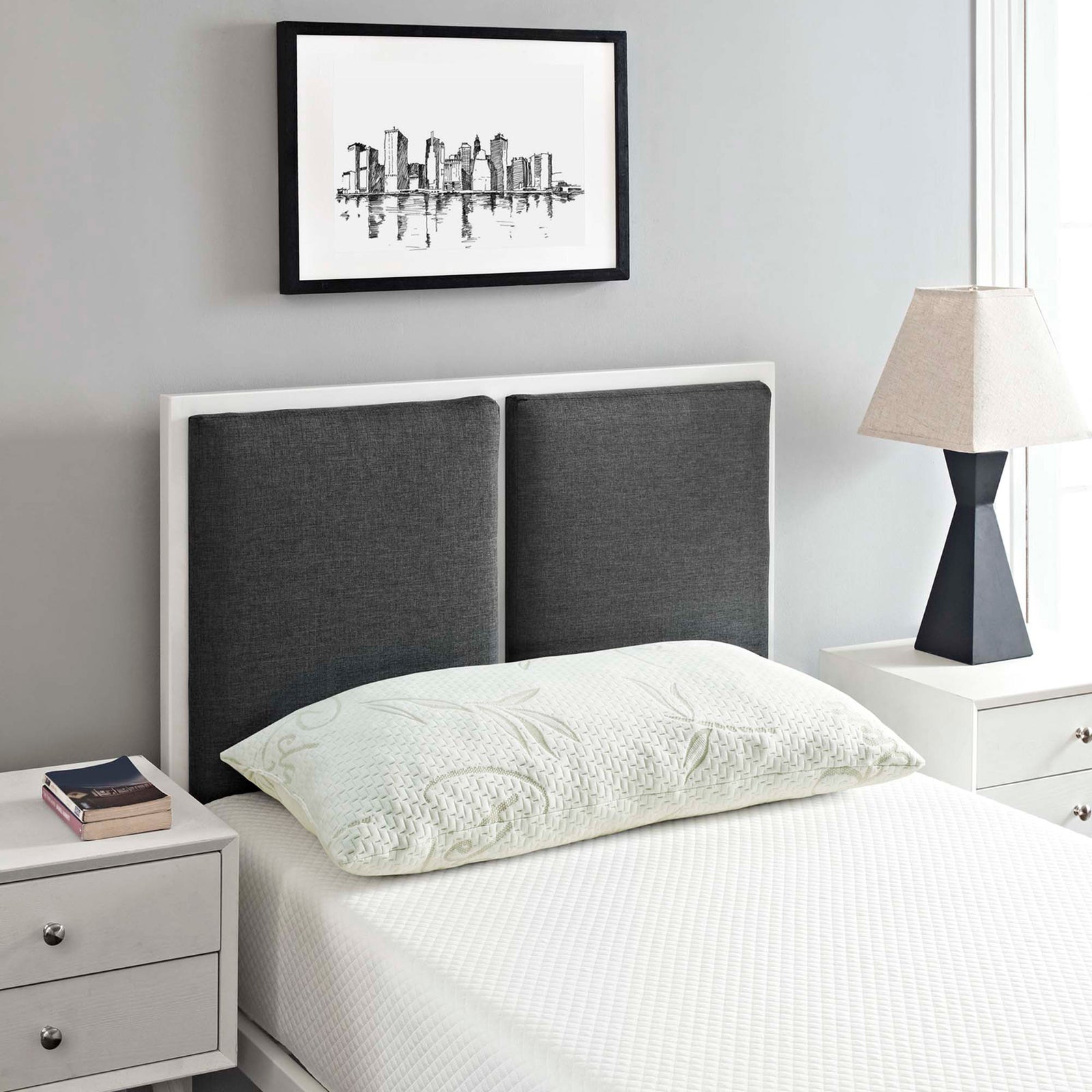 Relton King Size Pillow White