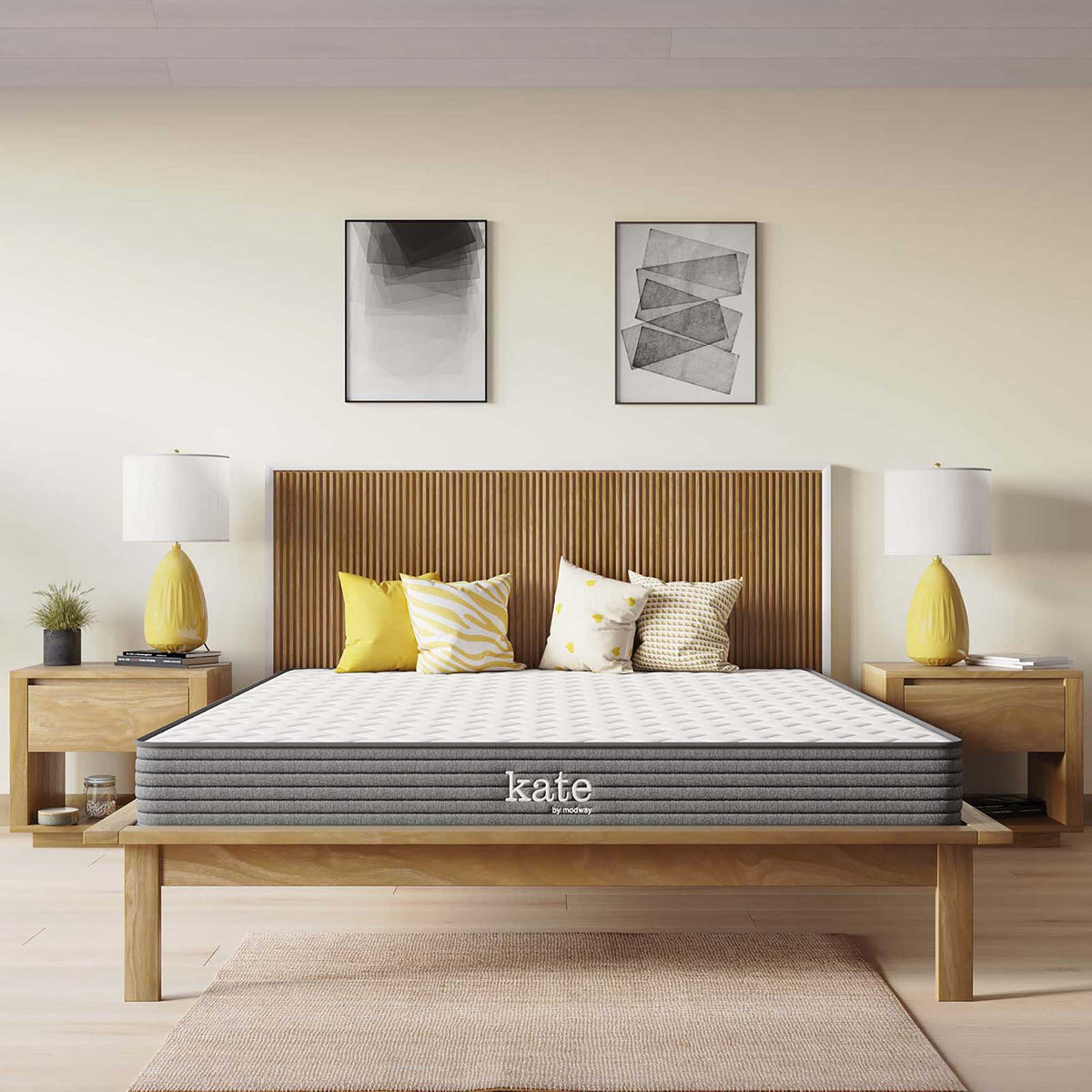 Kate 6" Innerspring Mattress White