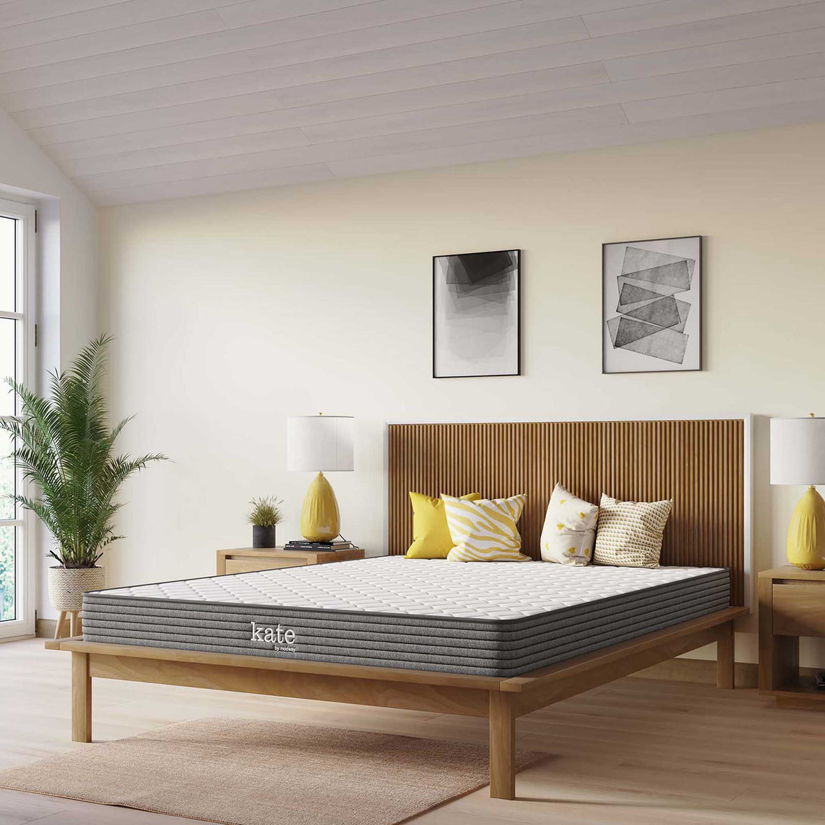 Kate 6" Innerspring Mattress White