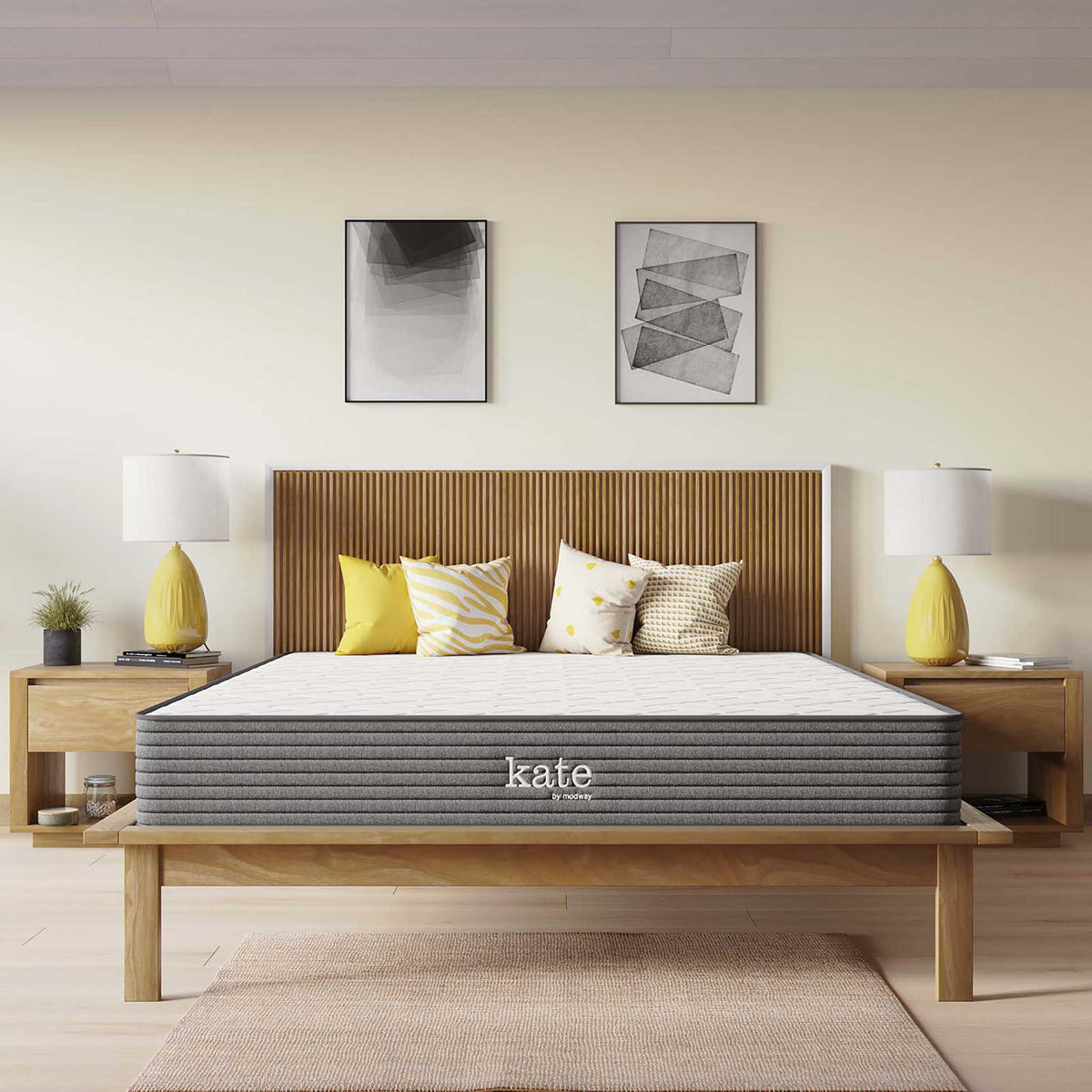 Kate 8" Innerspring Mattress White