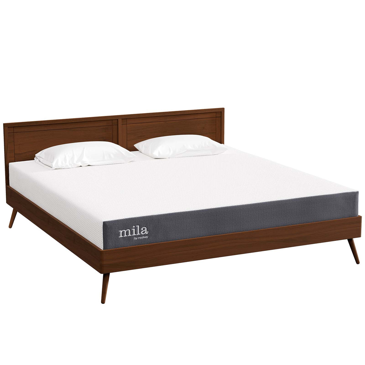 Mila 8" Memory Foam Mattress White