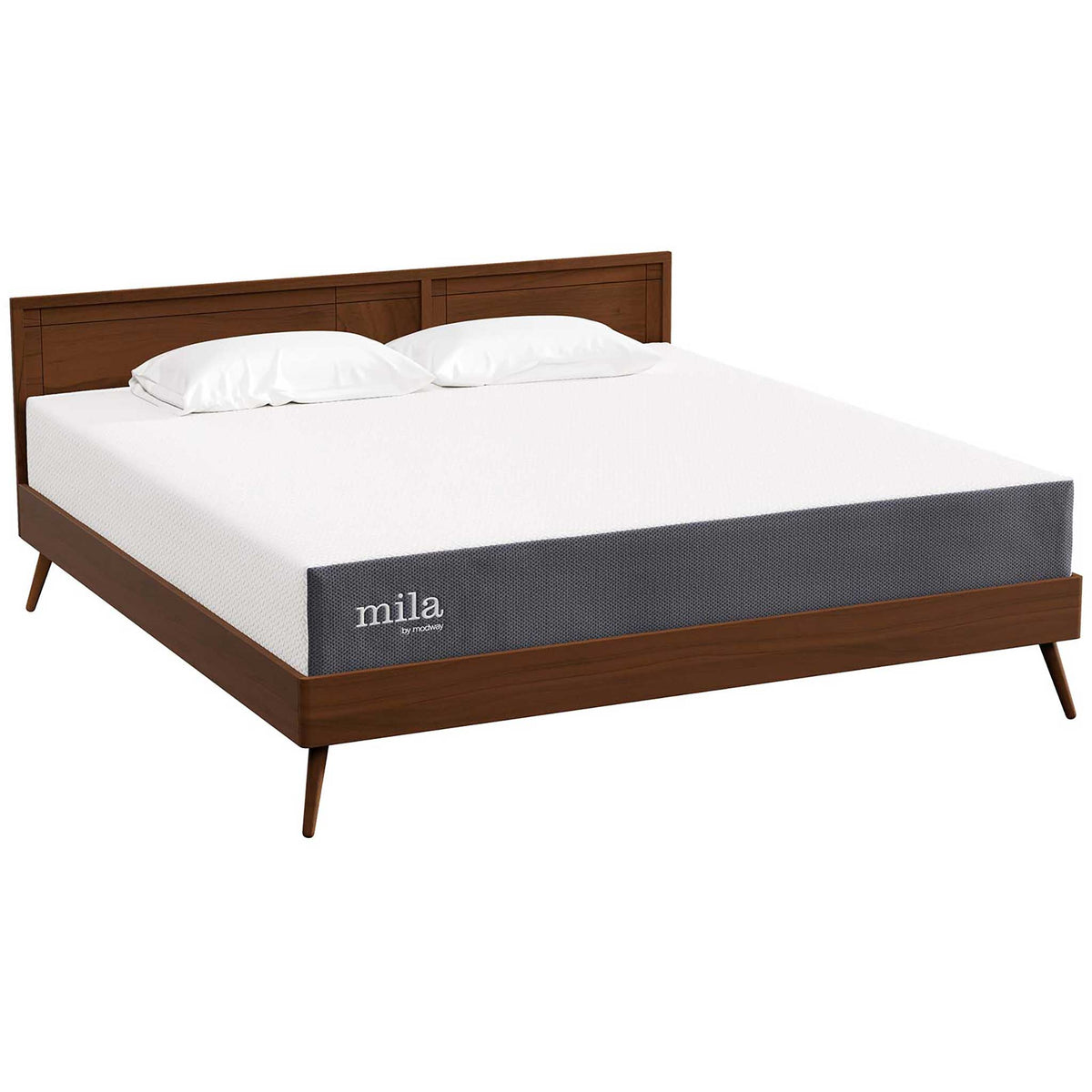 Mila 10" Memory Foam Mattress White
