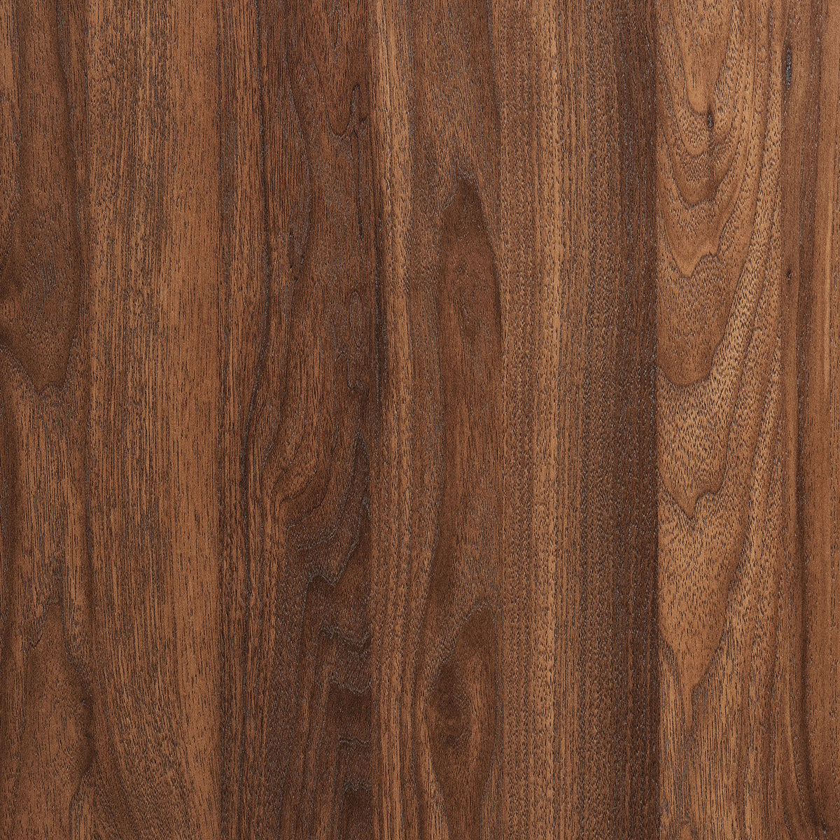 Rich walnut wood grain laminate finish with layered warm brown tones and natural variation || MOD-7163-WAL || swatch_studio