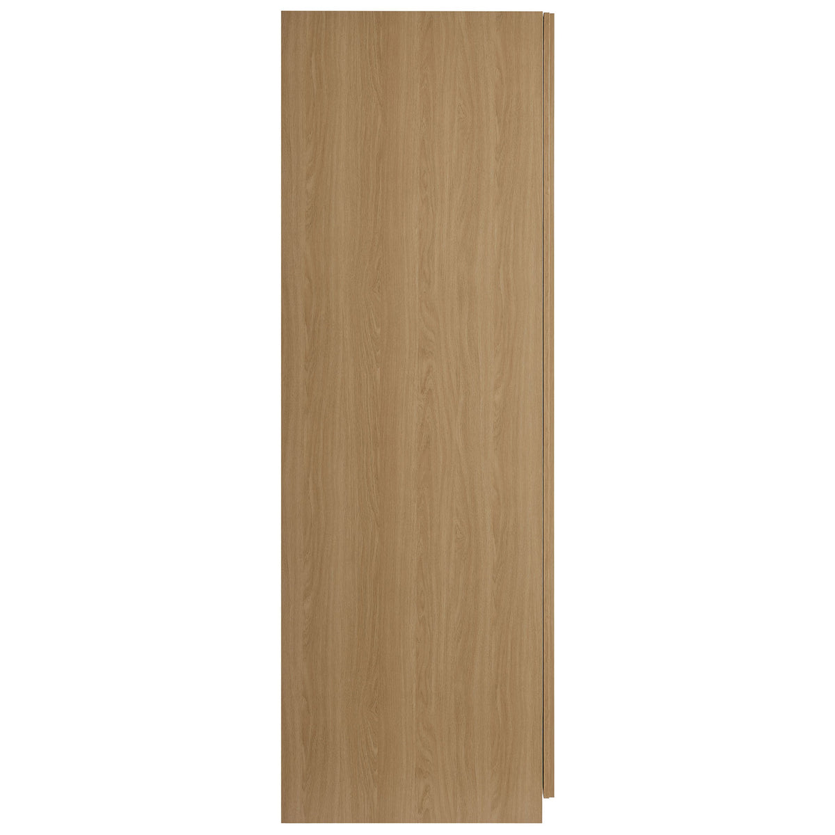 Oak wood grain wardrobe panel highlighting warm natural tone and texture || MOD-7182-OAK || swatch_studio