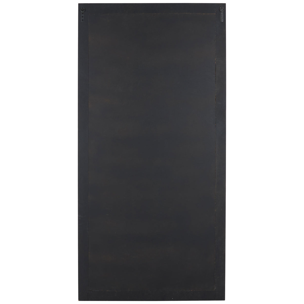 Solid black backing with D-ring hardware for vertical wall mounting || MRR9022A || back_studio