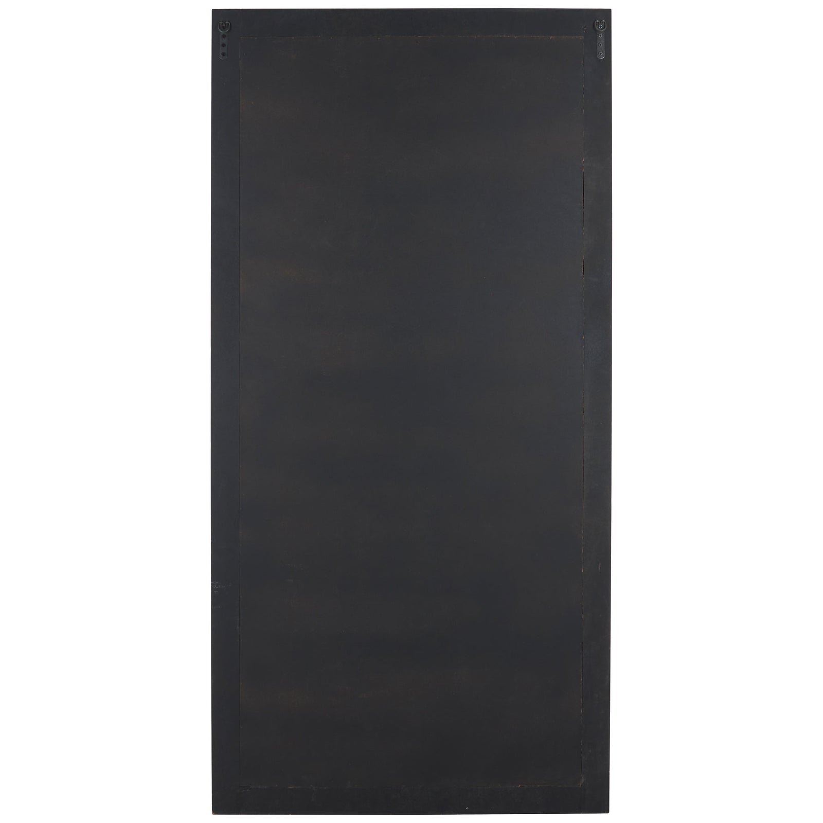 Solid black backing with D-ring hardware for vertical wall mounting || MRR9022A || back_studio