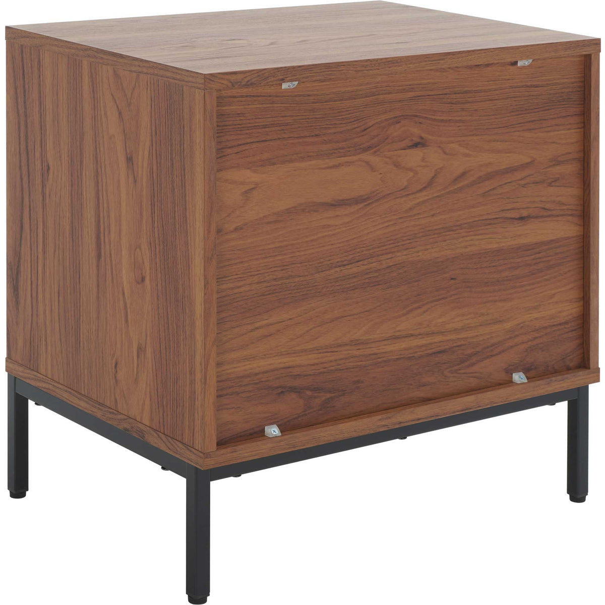Finished walnut panels elevate the minimalist silhouette || NST9605A || back_angle_studio