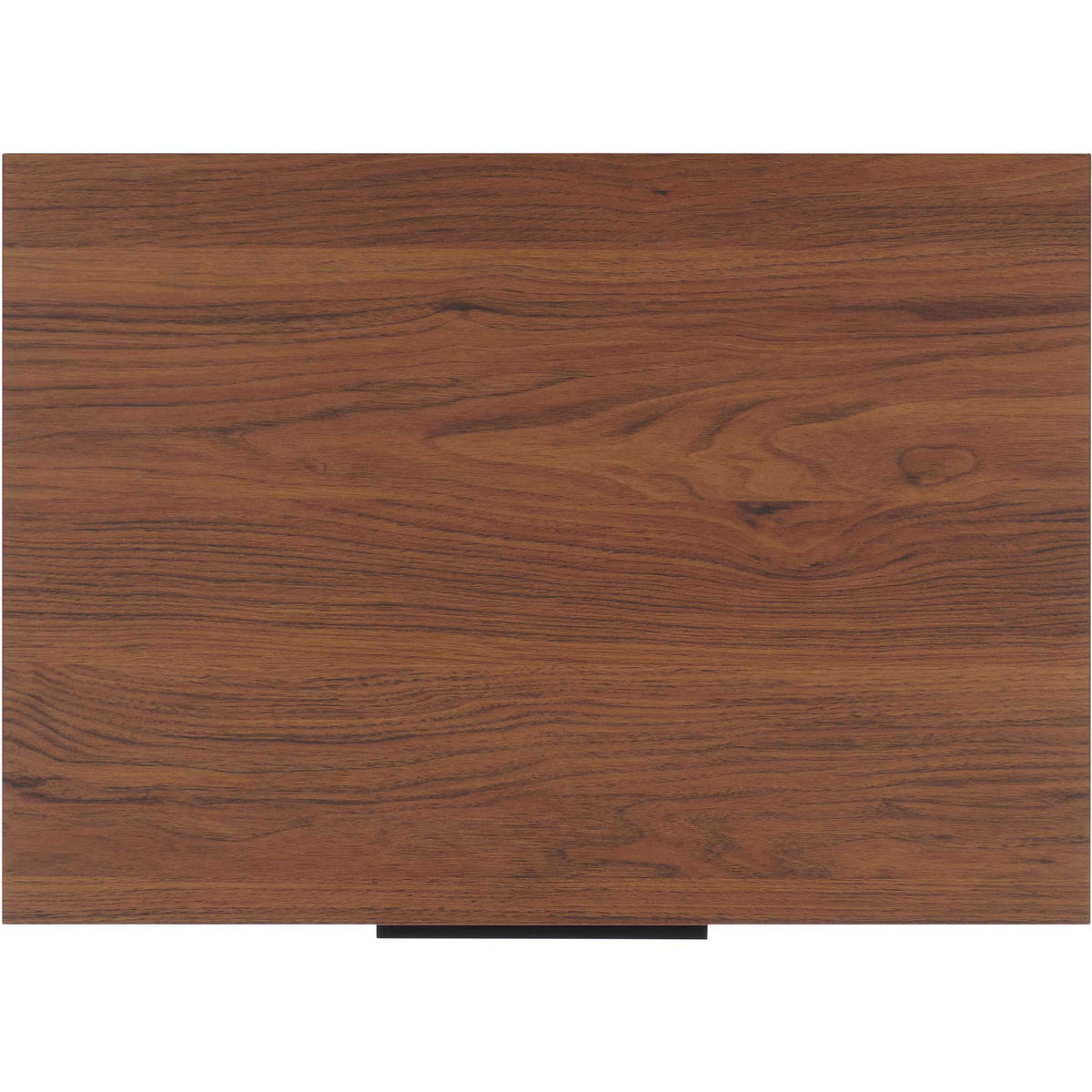 Smooth walnut finish top showcasing rich grain detail || NST9605A || top_studio