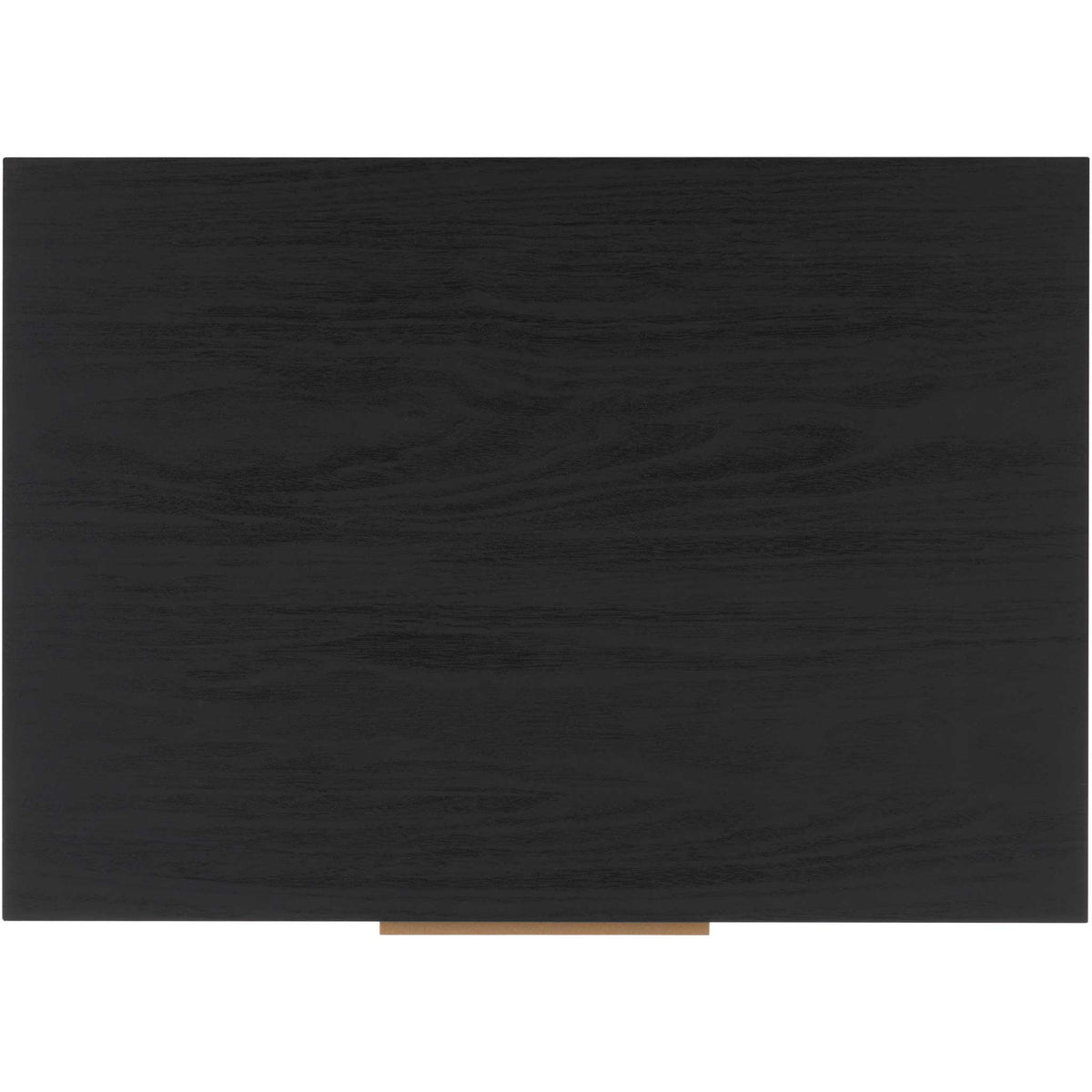 Spacious top surface in black woodgrain offers room for a lamp, book, and decor || NST9605B || top_studio