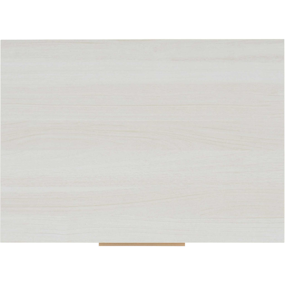 Spacious tabletop in softly grained bleached white veneer with low-profile pull detail. || NST9605C || top_studio