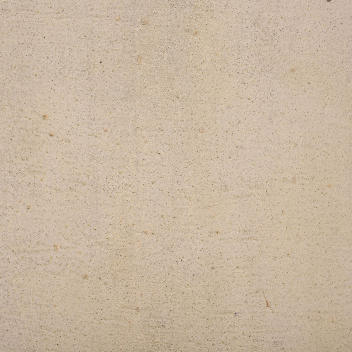 Fine speckles add depth to the square beige planter's softly sandy finish. || PAT1408B || swatch_studio