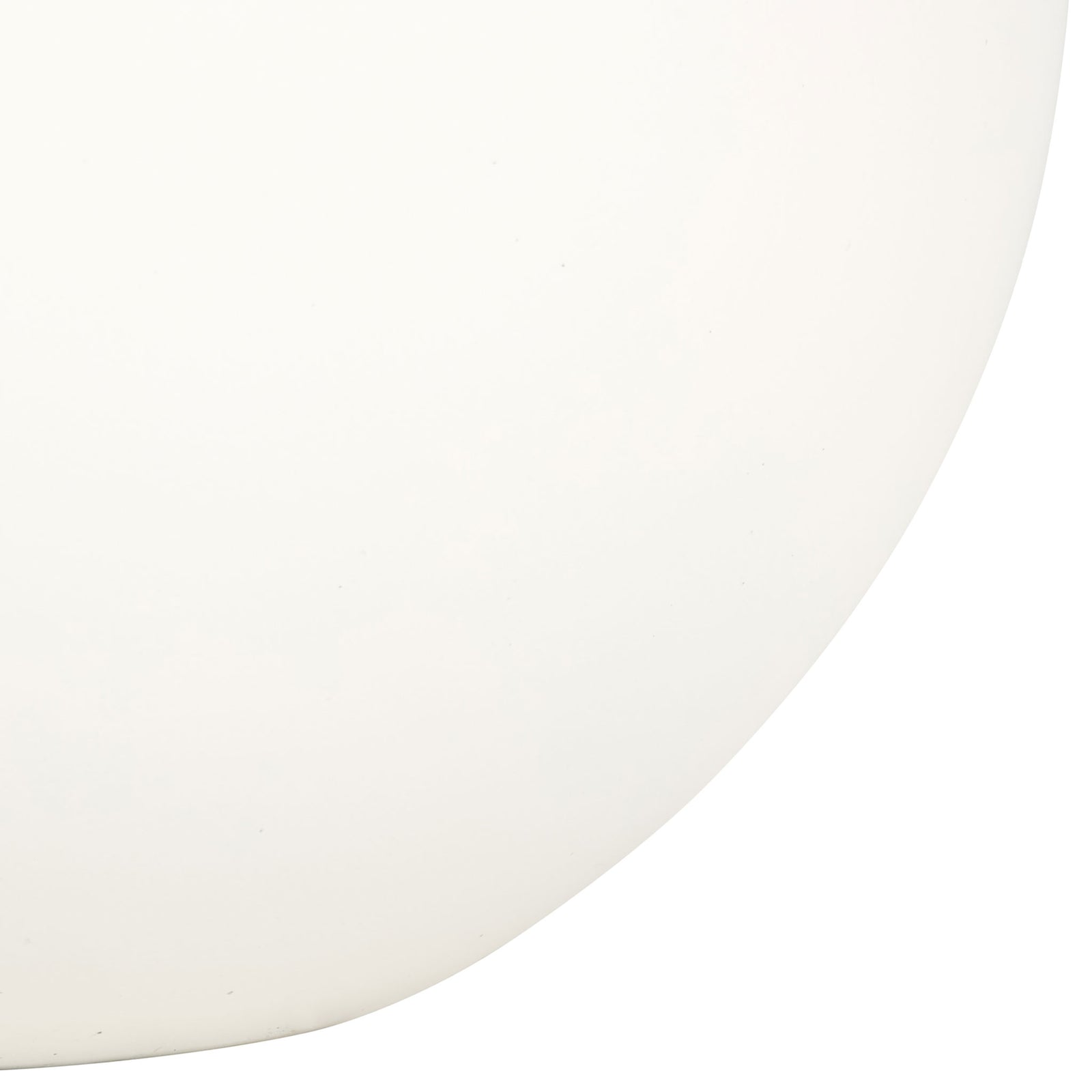 The white planter's sweeping lower curve meets a small, unobtrusive base. || PAT1518C || leg_studio