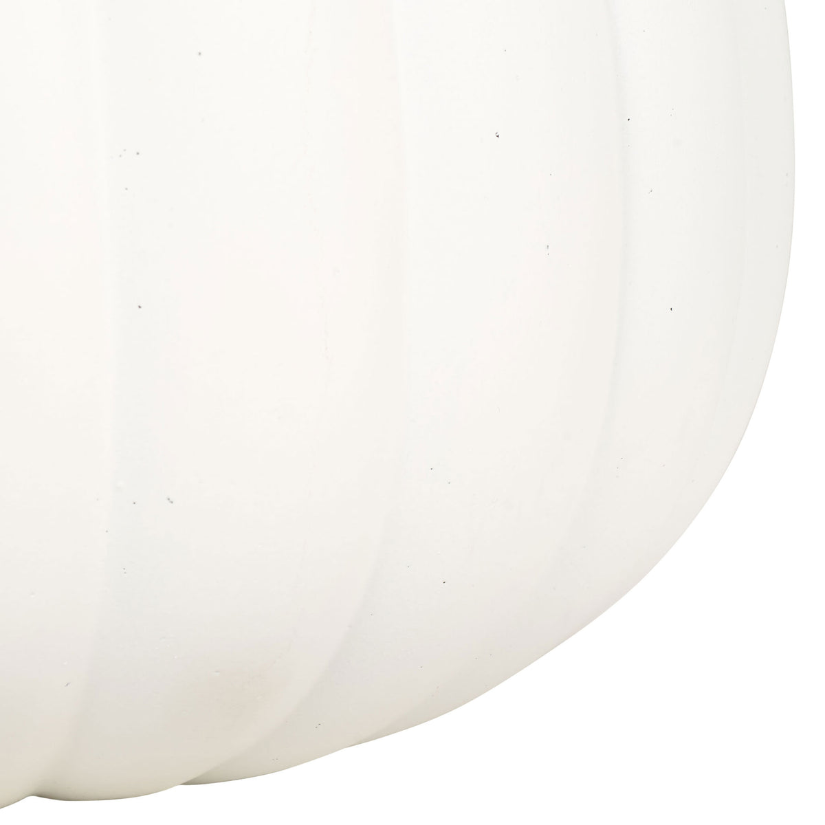 Rounded white base carries the gentle vertical ribbing to the bottom || PAT1522C || leg_studio