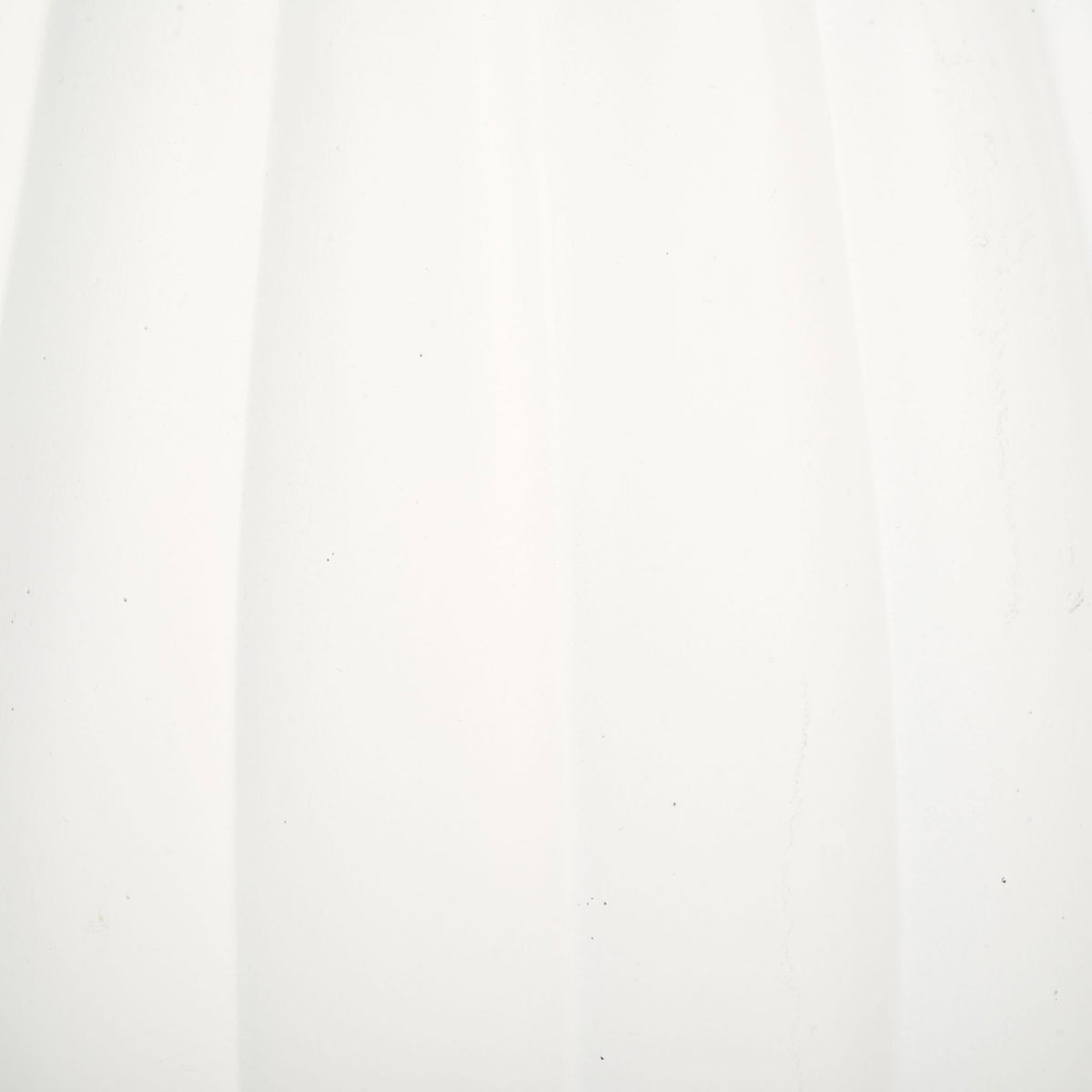 Soft white finish accentuates the planter's gentle vertical ridges || PAT1522C || swatch_studio