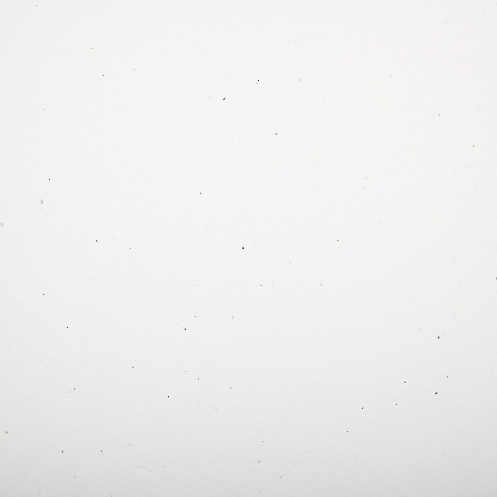 A soft white finish has faint speckling across its smooth surface. || PAT1527C || swatch_studio