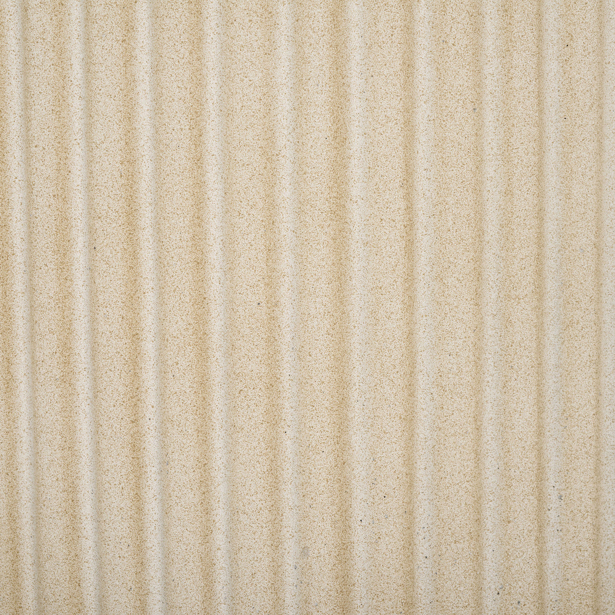 Sandy beige speckling softens the planter's evenly spaced, raised vertical ribbing. || PAT1532B-SET2 || swatch_studio