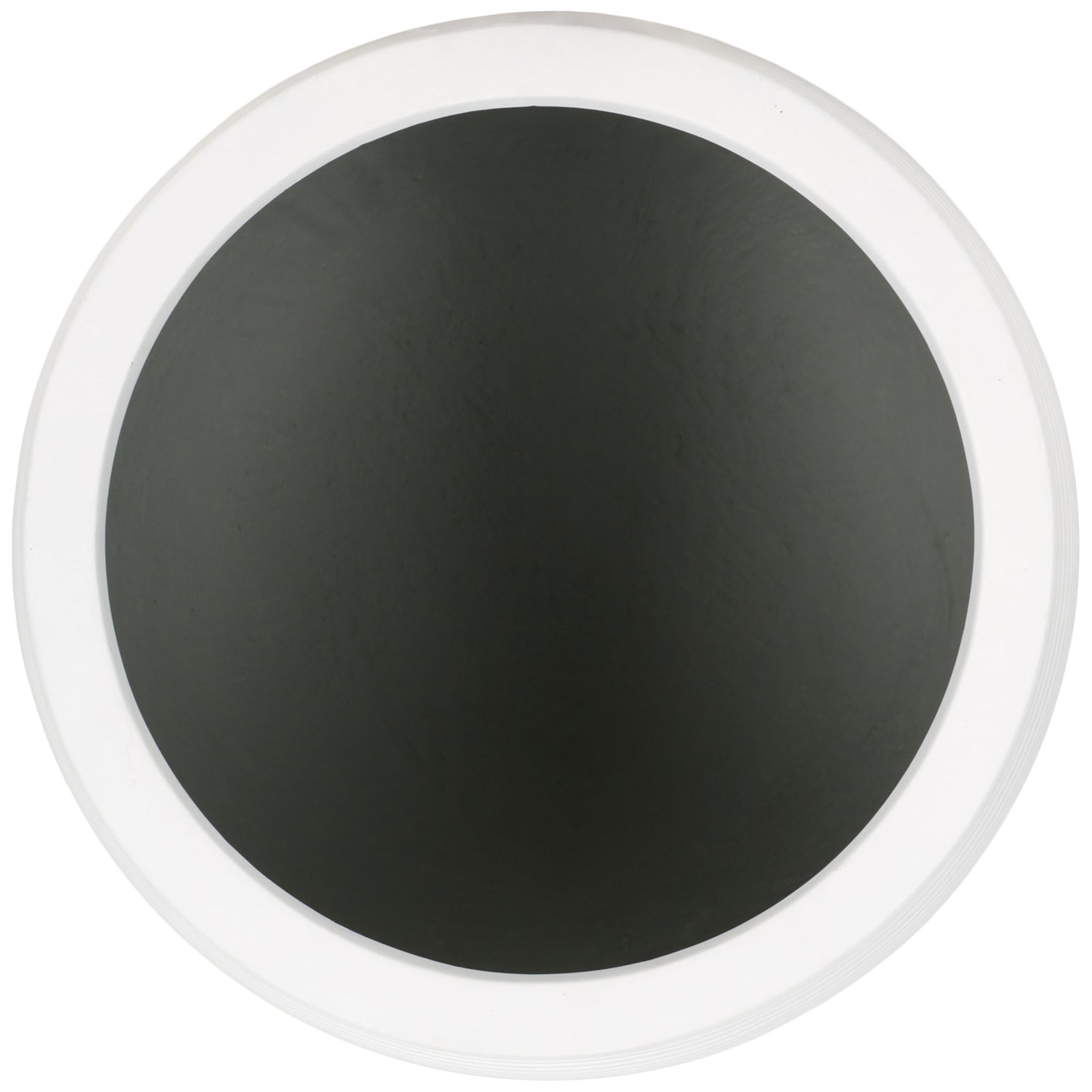 A broad white rim outlines the planter's generous circular interior || PAT1535C-SET2 || top_partial_studio
