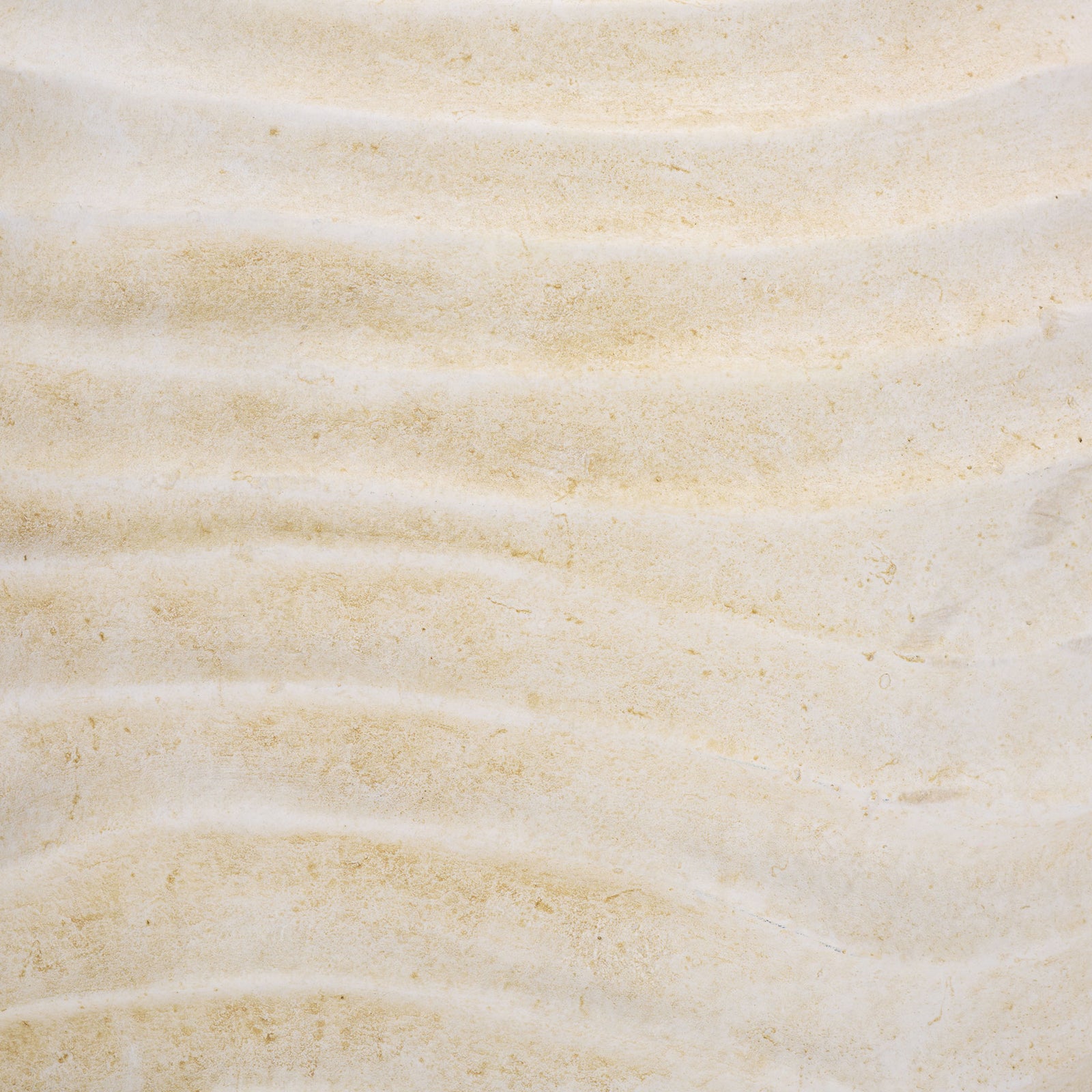 Soft ivory tones and subtle speckling warm the planter's gently rippled surface || PAT5043A || swatch_studio