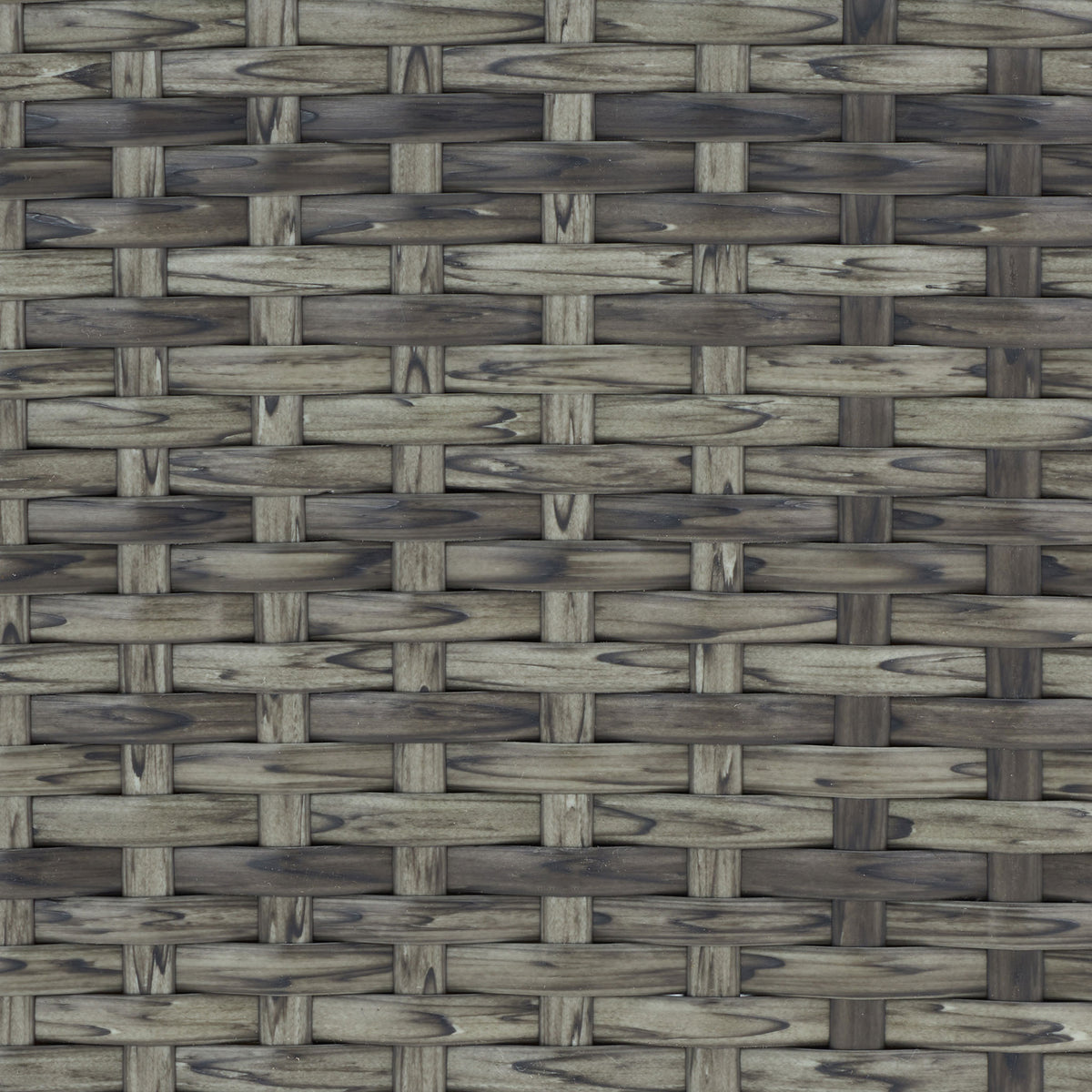 Multitone gray and brown wicker creates a textured basket-weave pattern. || PAT7705C || swatch_studio