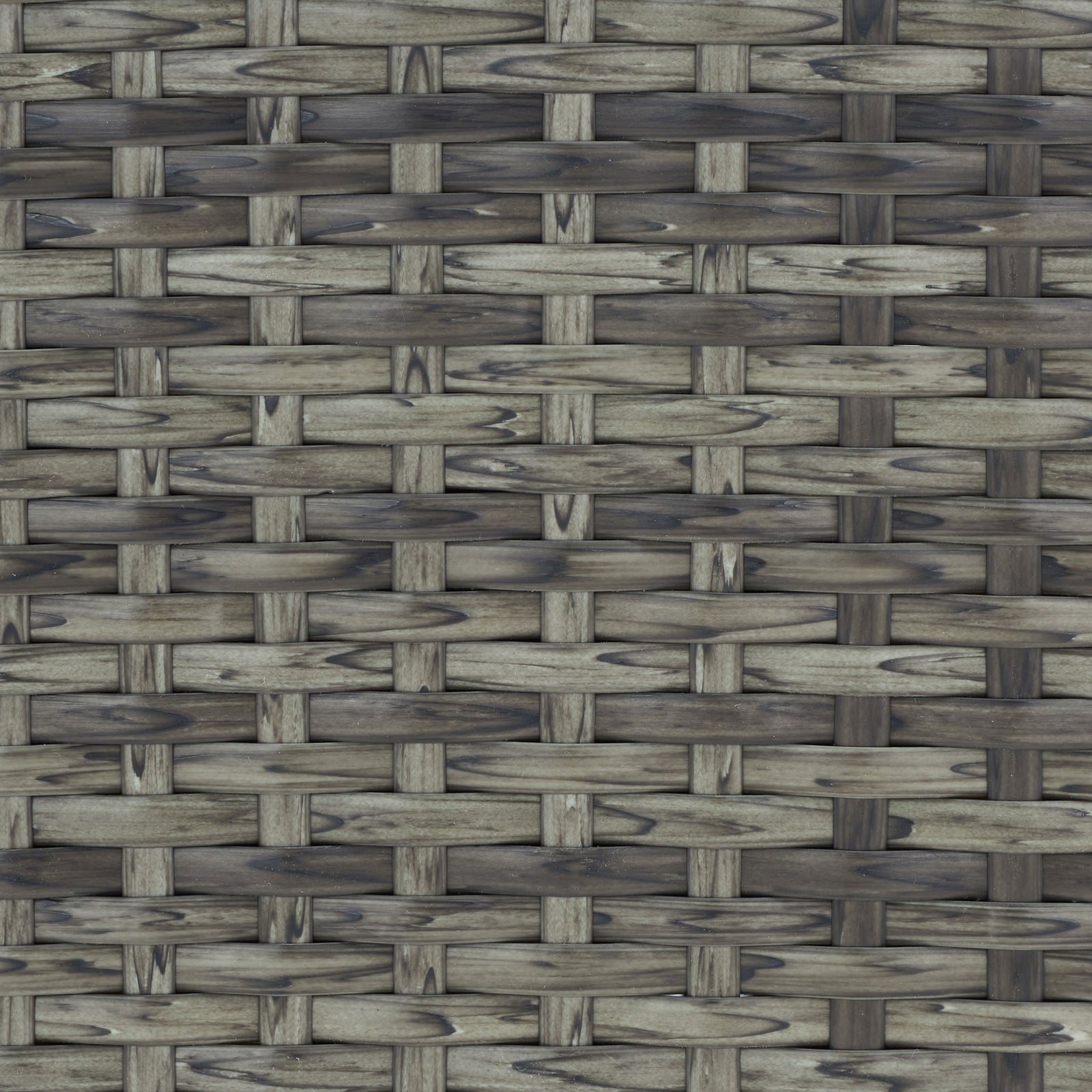 Multitone gray and brown wicker creates a textured basket-weave pattern. || PAT7705C || swatch_studio