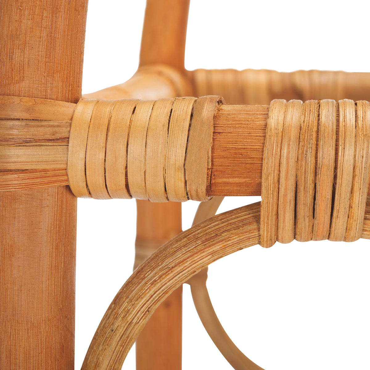 Layered rattan wraps reveal warm natural grain and carefully bound connections || STG1800A || detail_studio