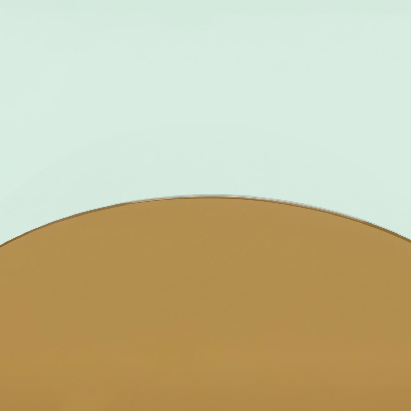 Pale green and warm amber glass create a softly contrasted, two-tone palette. || STG7300A || swatch_studio