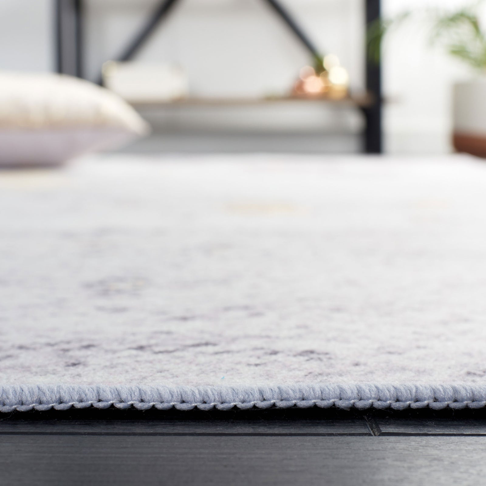 Low, cushioned pile offers soft underfoot comfort with a clean profile for easy door clearance || TAC803F-5 || detail_room