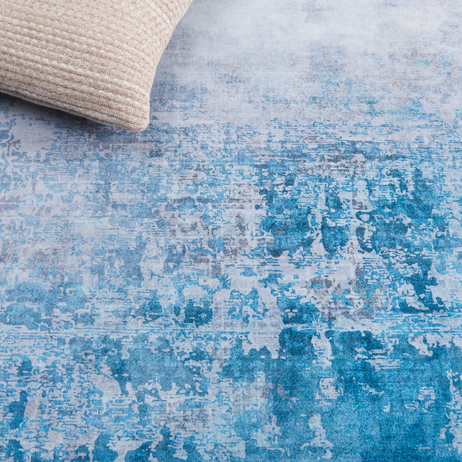 Textured gray and blue pattern with rich tonal variation for visual depth || TAC833F-5OV || detail_room