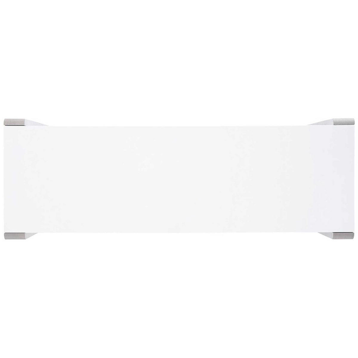 Balin Lacquer Console Table White/Gray