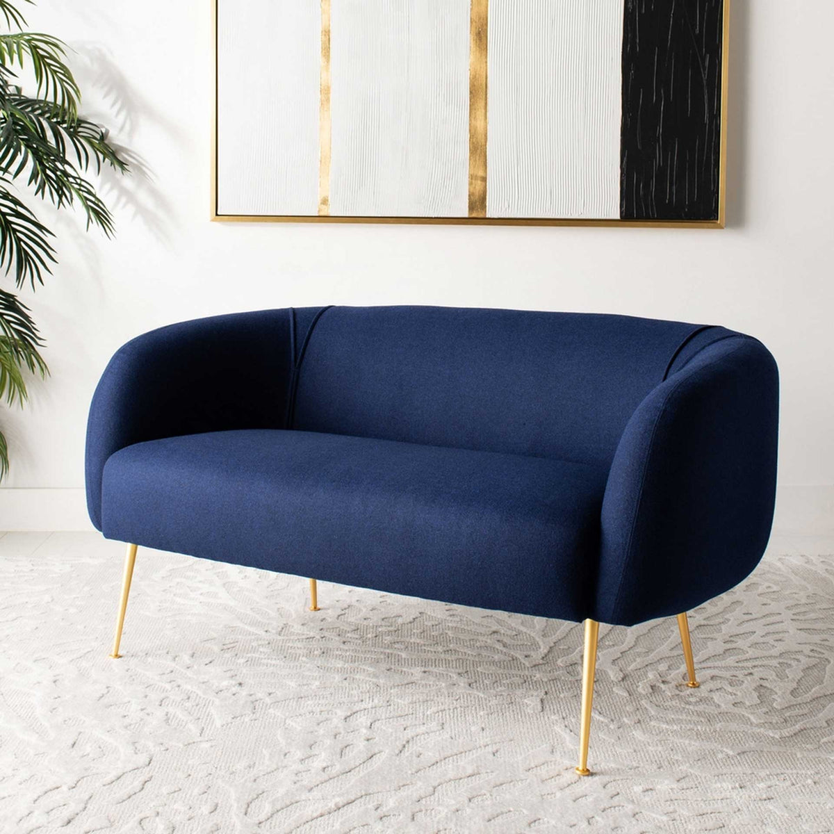 Alejandra Loveseat Navy