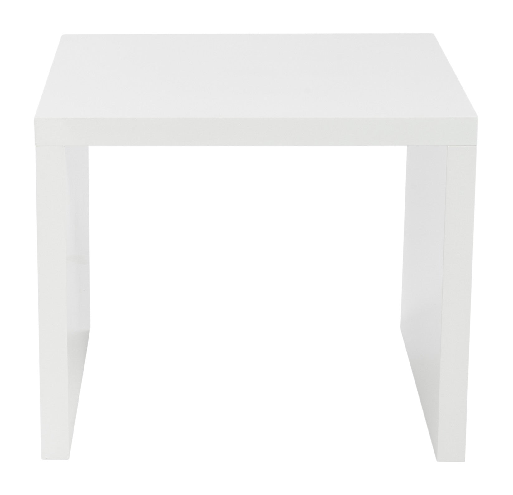 Able Side Table White Lacquer