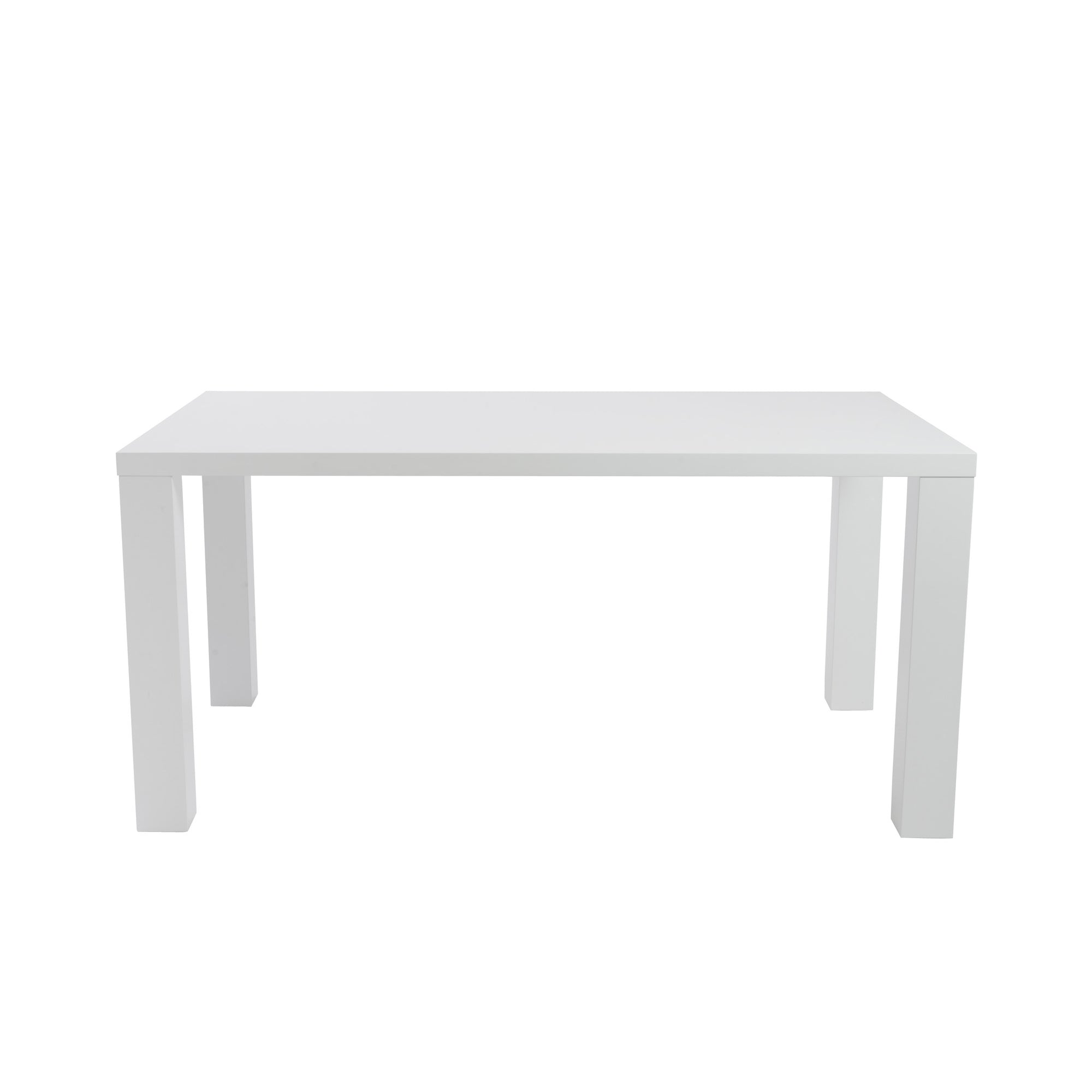 Able Dining Table White Lacquer