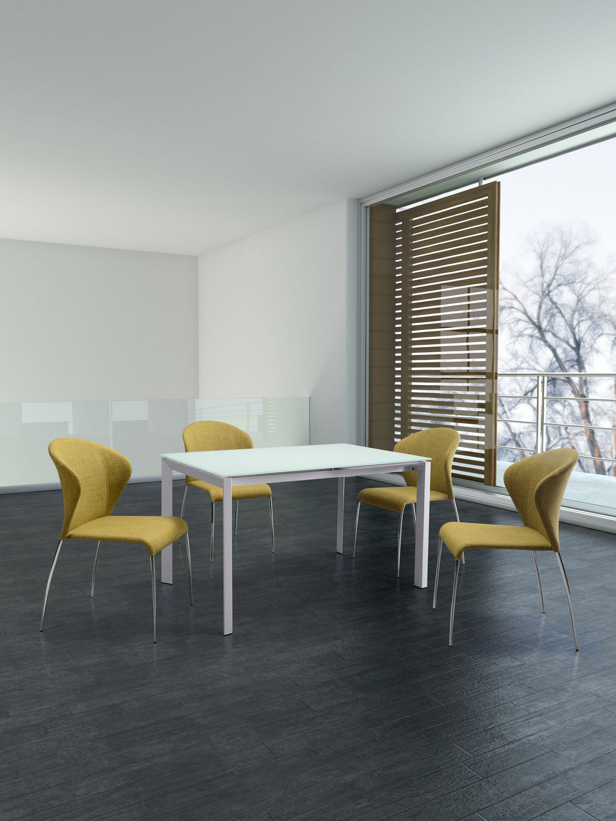 Hampton Extension Table White