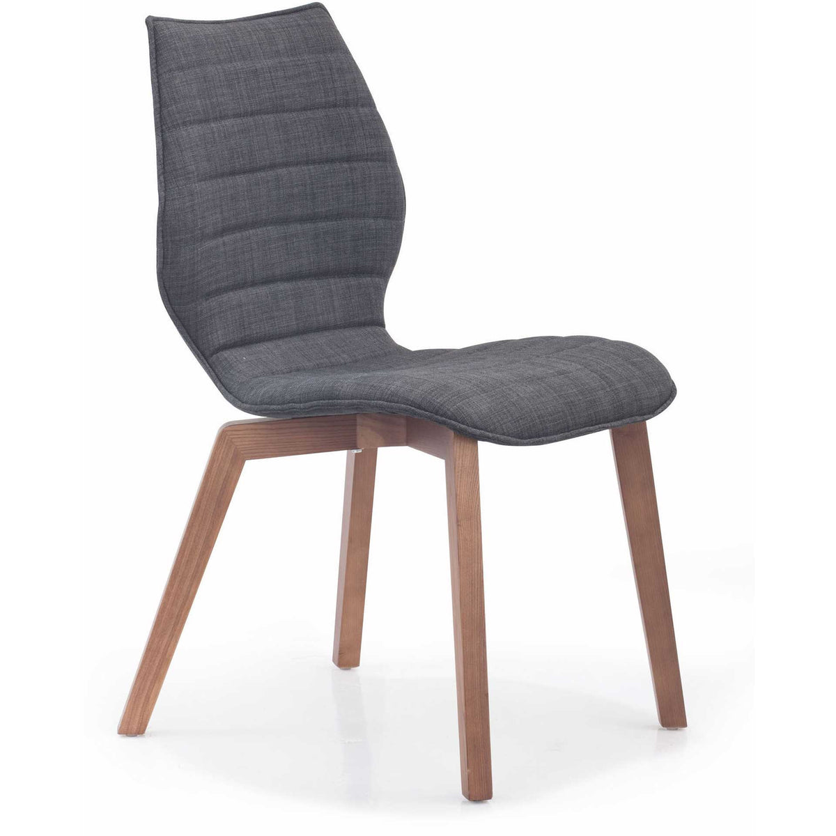 Ashford Chair Graphite Fabric (Set of 2)